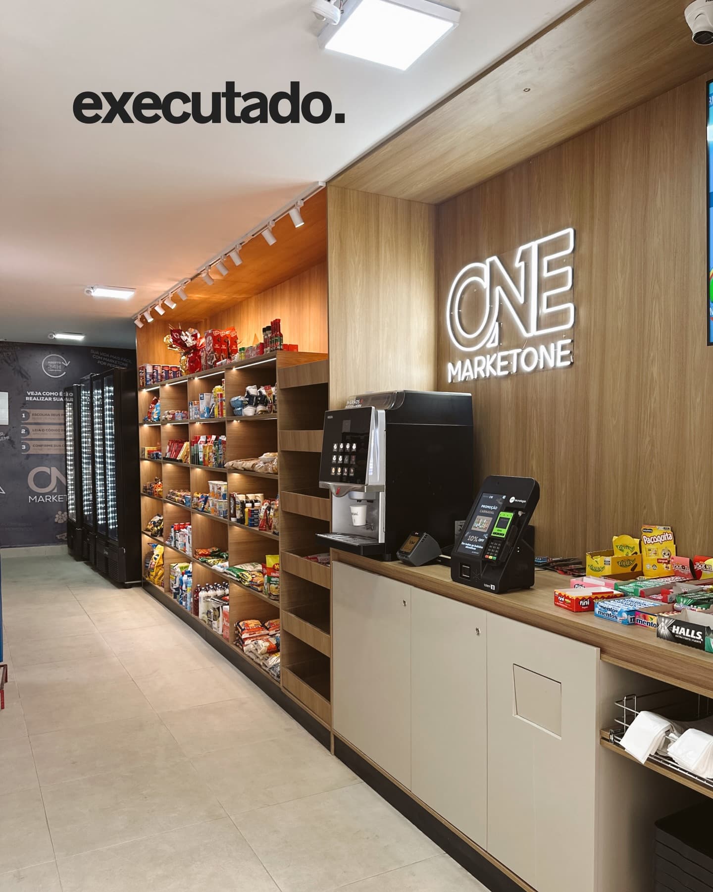 Unidade MarketOne executada e em operação